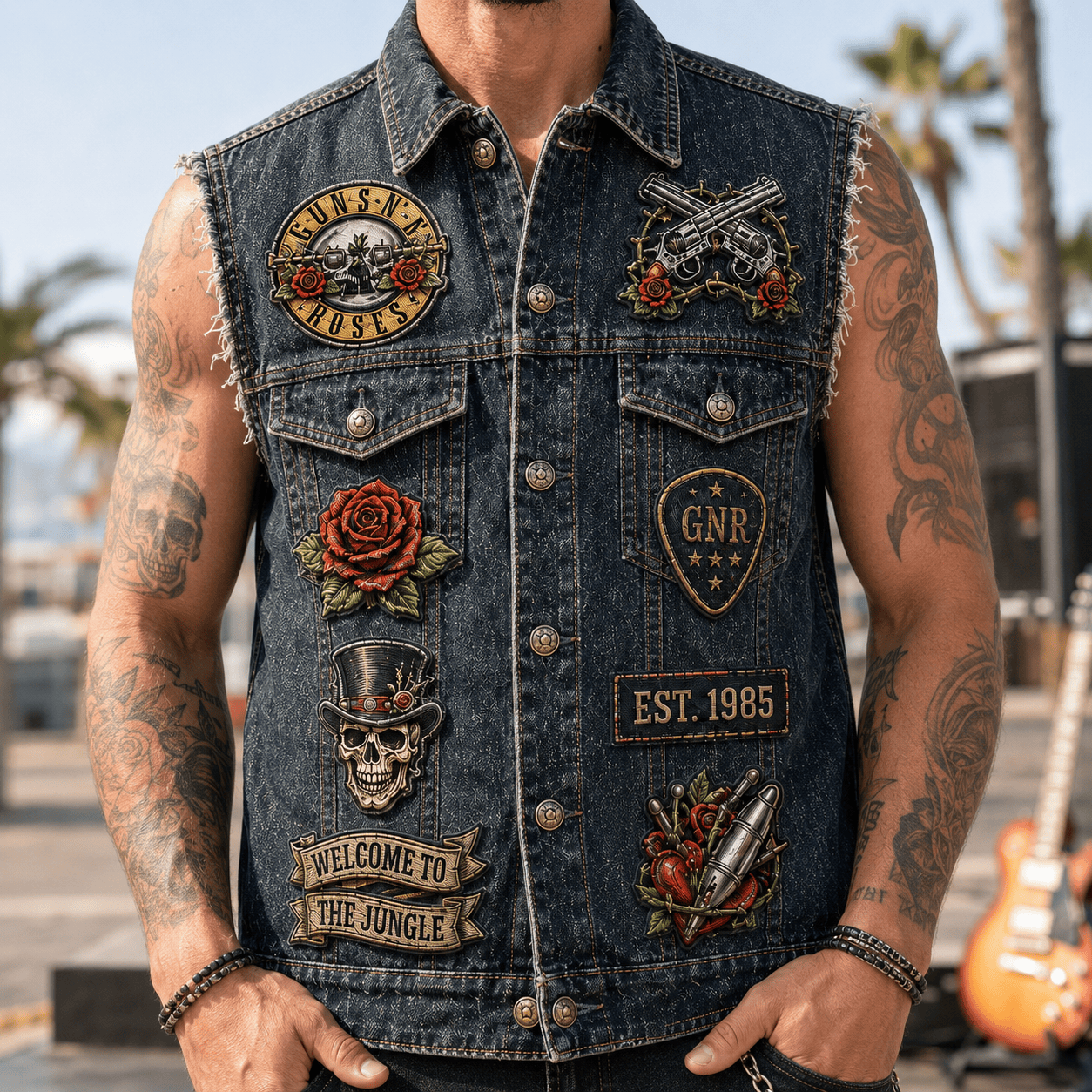 GNR PREMIUM DENIM VEST NTVA