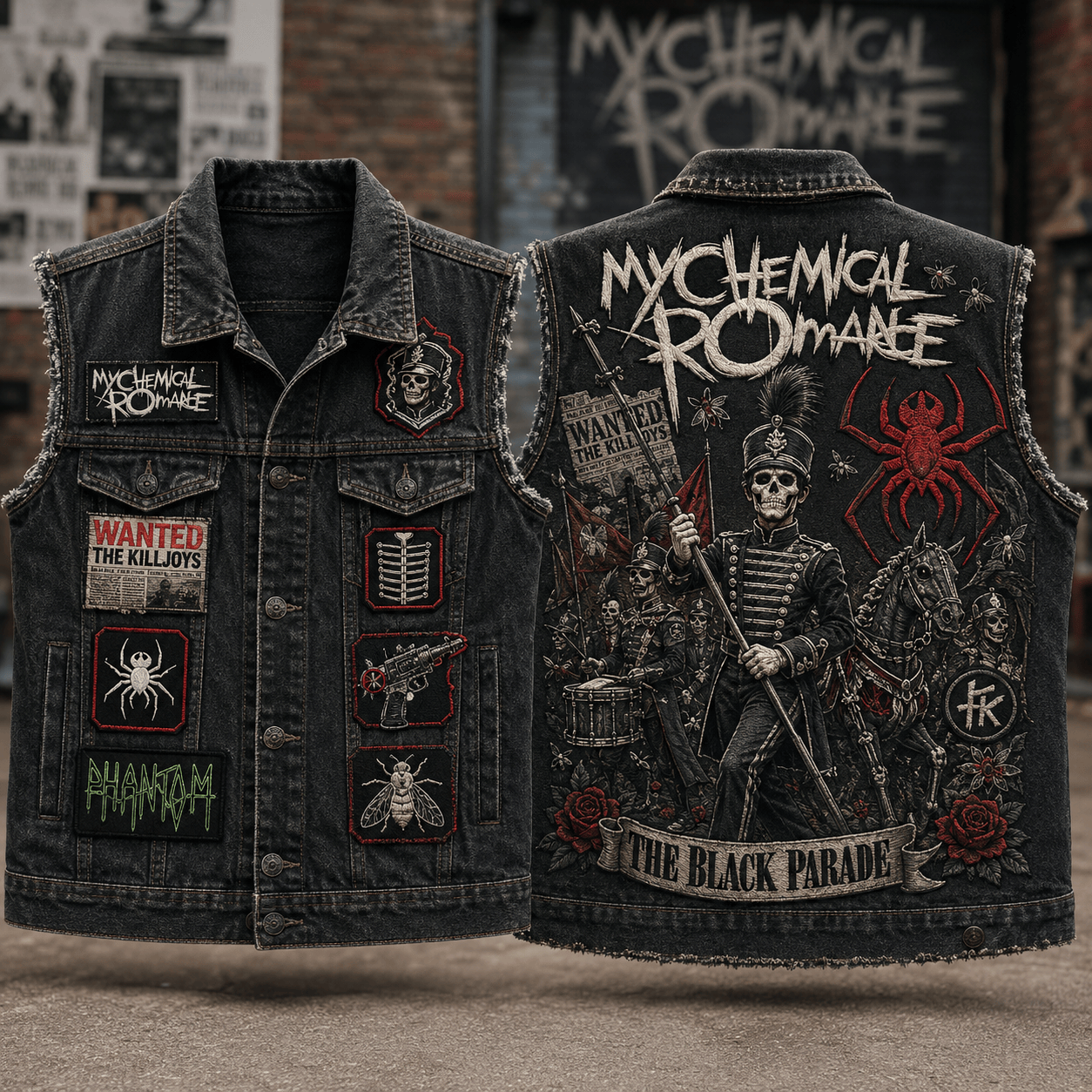 MCR PREMIUM DENIM VEST NVH