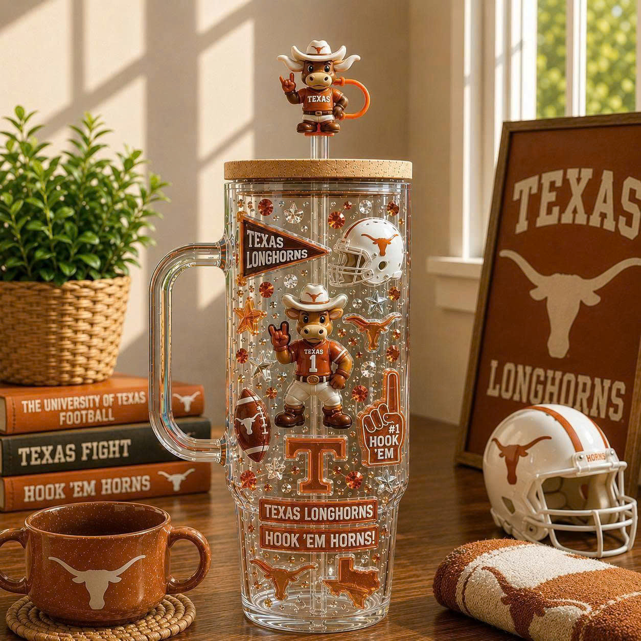 TLH 40oz Tumbler With Handle NHVH