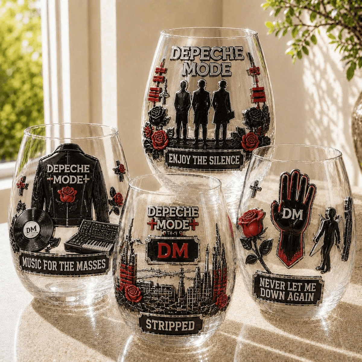 Premium DPM Wine Glass Cup TTN