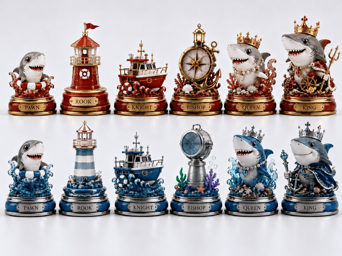 Premium JAWS Chess Set PDL