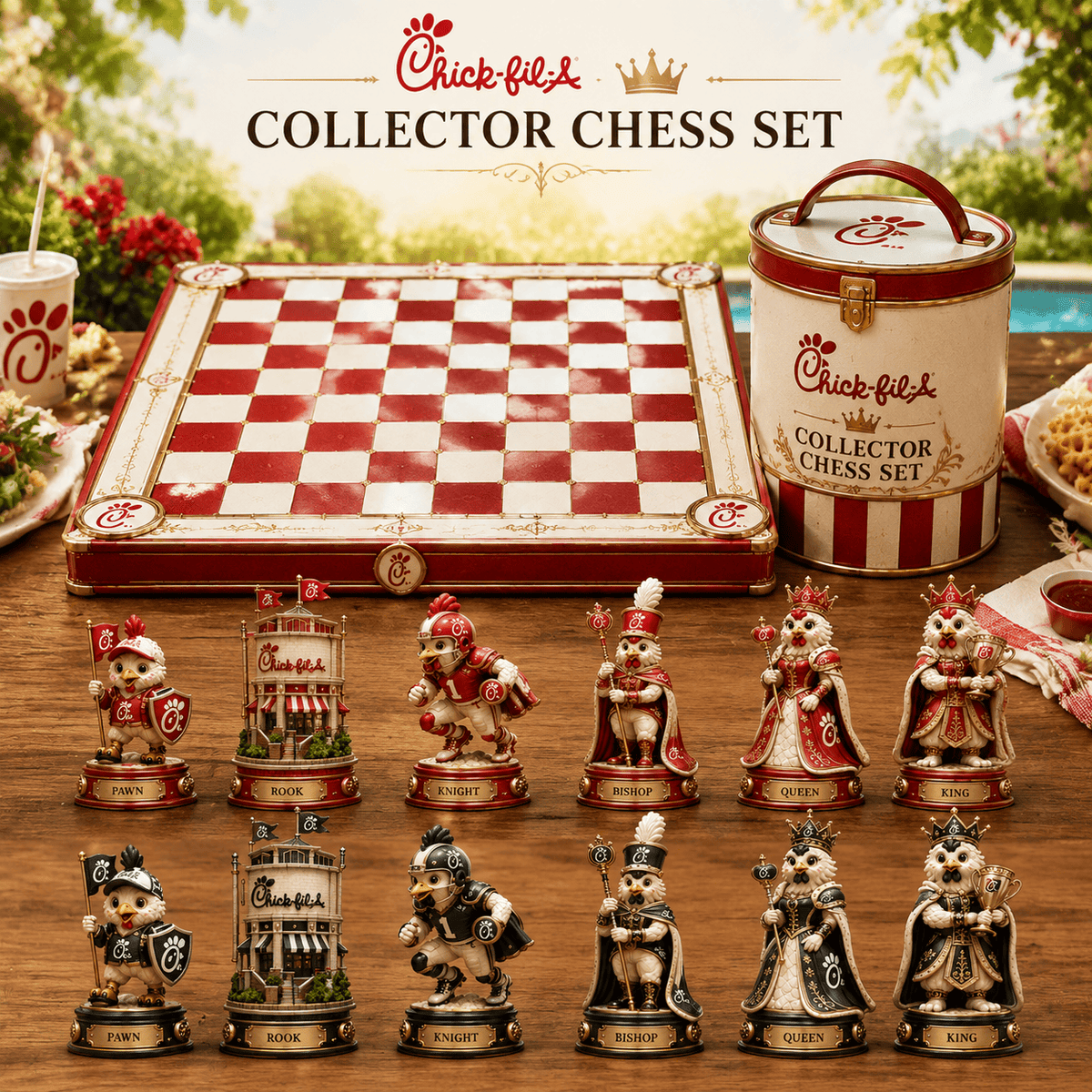 Premium CFA Chess Set NPL