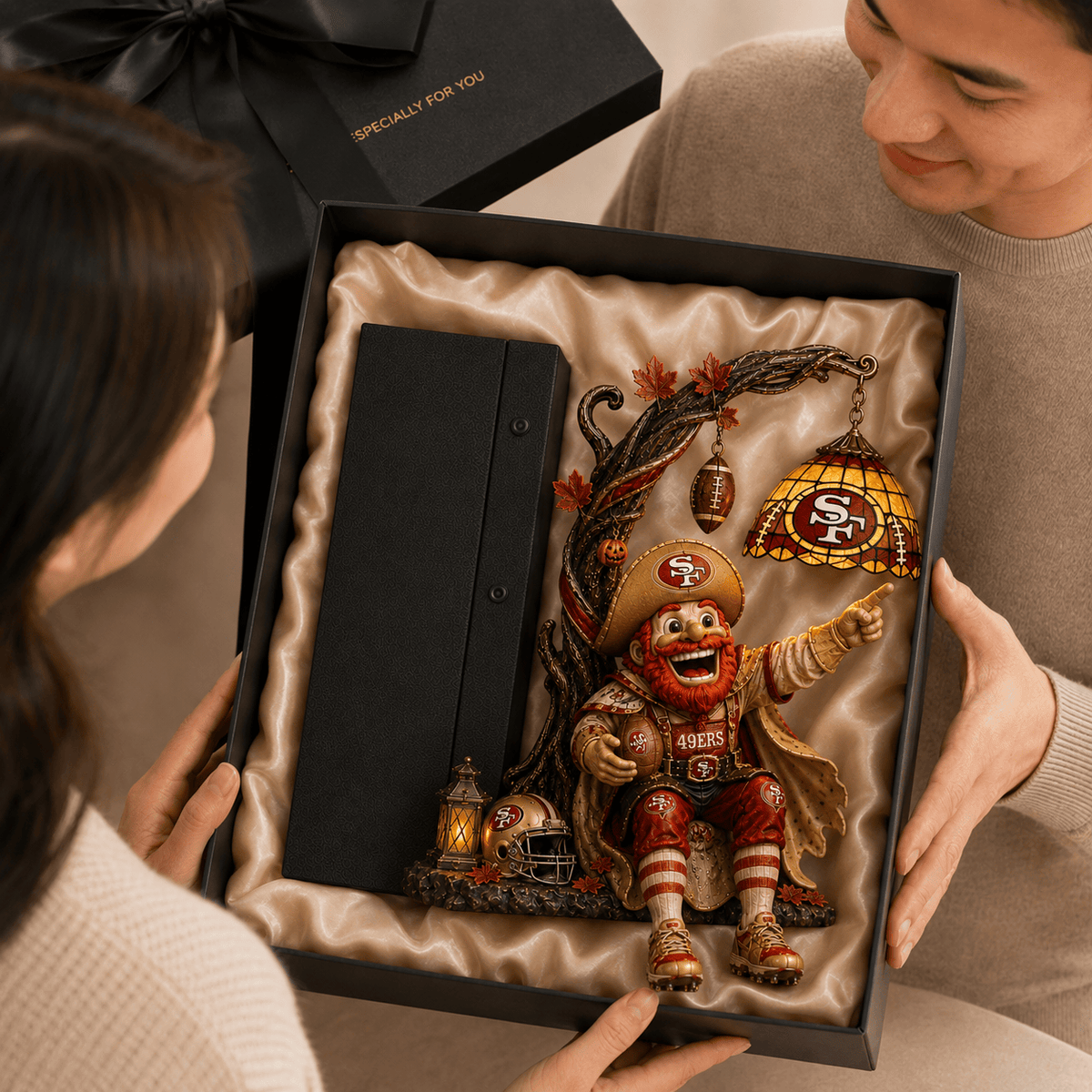 Premium SF49 Bookshelf Figurines Lamp PDL