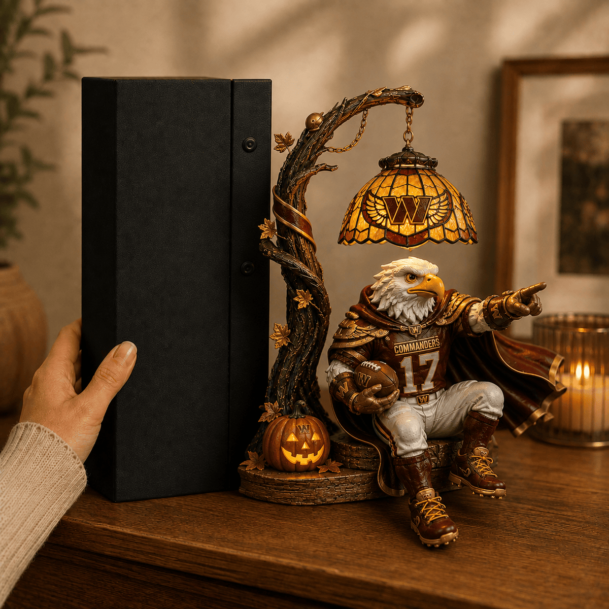 Premium WCD Bookshelf Figurines Lamp PDL