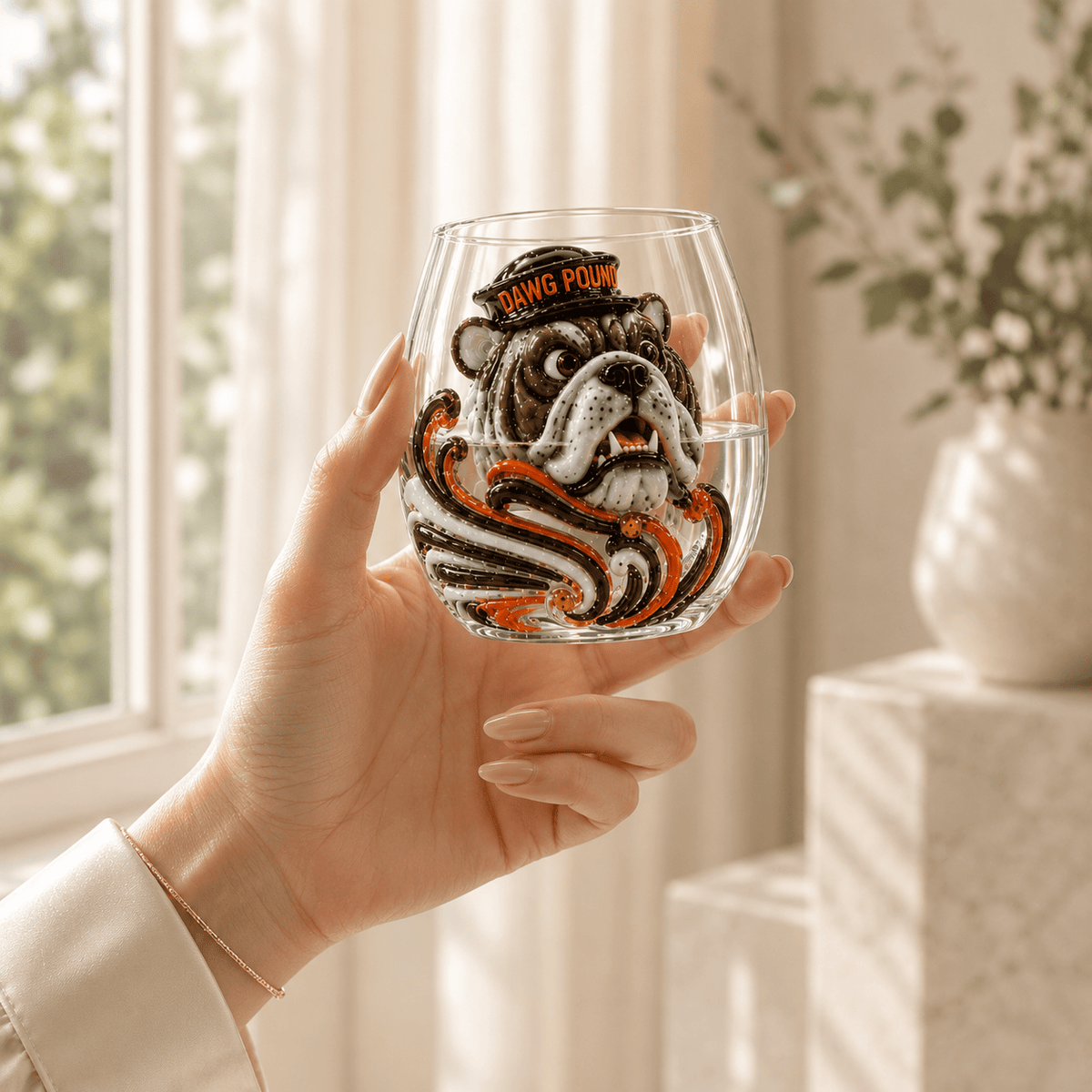 Premium CLVB Wine Glass Cup TMH